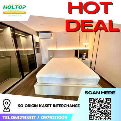 Condos for rent : #R9259 🎉 100269 Condo for Rent: So Origin Kaset Interchange