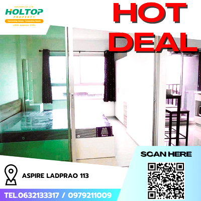 Condos for rent : #R9244 🎉 100269 Condo for Rent: Aspire Ladprao 113