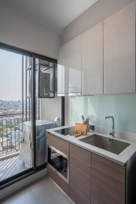 รูป 📍ให้เช่า Urbano Rajavithi ห้องสวย มีเครื่องซักผ้า วิวแม่น้ำ พร้อมอยู่ (1 มี.ค. 69) [PM2391] - รูปที่ 9/11