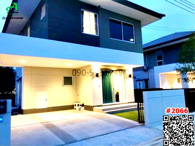 บ้านเดี่ยวให้เช่า : เช่า บ้านเดี่ยว Casa premium ราชพฤกษ์-แจ้งวัฒนะ พร้อมเข้าอยู่