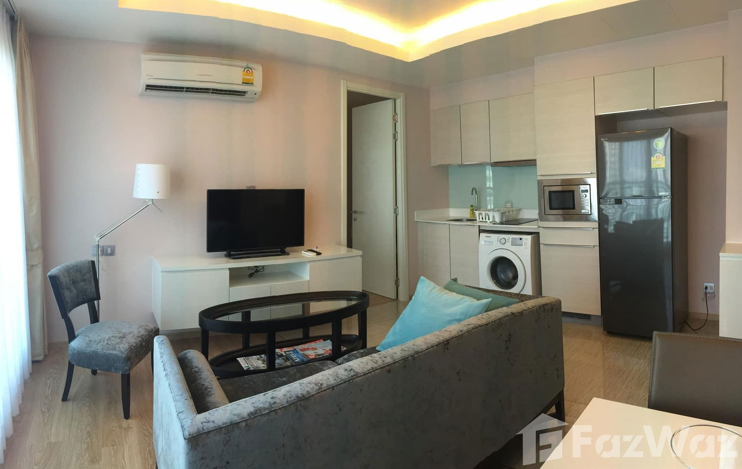 รูป คอนโดให้เช่า 1 ห้องนอน ในโครงการ เอช สุขุมวิท 43 1132976 - รูปที่ 2/6