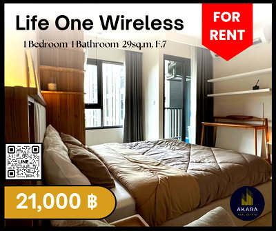 Condos for rent : 🟨🟨🟦🟦[FOR RENT] Life One Wireless🟦🟦🟨🟨 Click‼️ Akara Real Estate ✅✅✅ "Fast response, Prompt service, Full support"