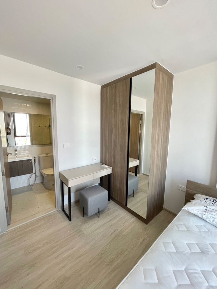 รูป Nue Core Khu Khot BTS คูคต ห้องใหม่แกะกล่อง 1ห้องนอน วิวไม่บล็อค พร้อมเครื่องซักผ้า พร้อมอยู่  - รูปที่ 2/9