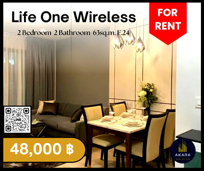 Condos for rent : 🟨🟨🟦🟦[FOR RENT] Life One Wireless🟦🟦🟨🟨 Click‼️ Akara Real Estate ✅✅✅ "Fast response, Prompt service, Full support"