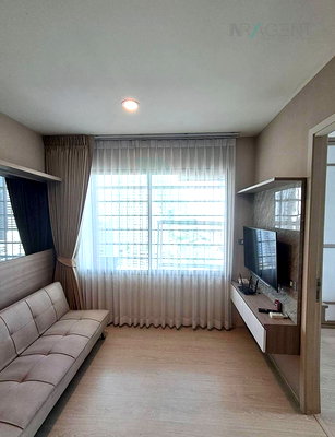 คอนโดให้เช่า : ให้เช่าคอนโด ริทึ่ม อโศก 2 อาคาร 1 ชั้น 15 2 ห้องนอน ขนาด 48.00 ตรม ใกล้ ฟอร์จูน ทาวน์