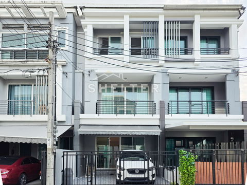 ทาวน์โฮมใกล้ MRT สีส้ม รามคำแหง เชื่อมต่อได้ทั้งเส้น เลียบทางด่วน - รามคำแหง - พระราม 9 🚘