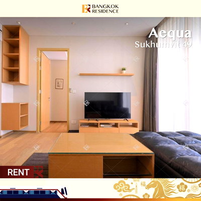 Condos for rent : Aequa Sukhumvit 49 🌟 Open city view, Ready to move in, Near BTS Thonglo