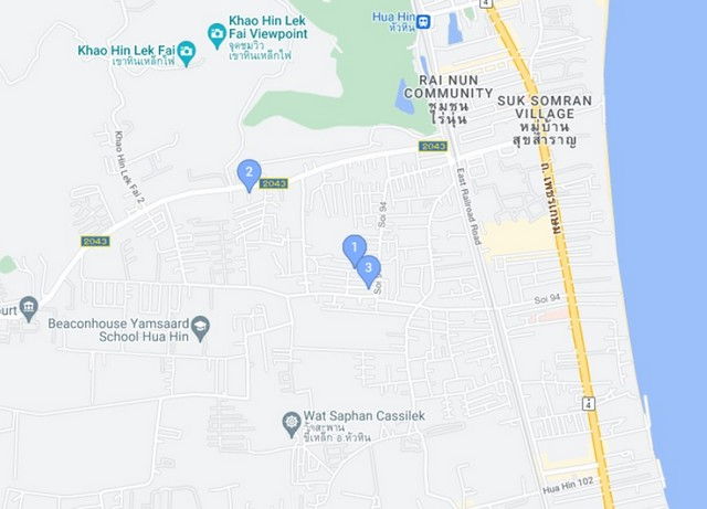 รูป K00674 ขายทาวน์เฮาส์ ตำบลหัวหิน อำเภอหัวหิน ประจวบคีรีขันธ์ - รูปที่ 6/8