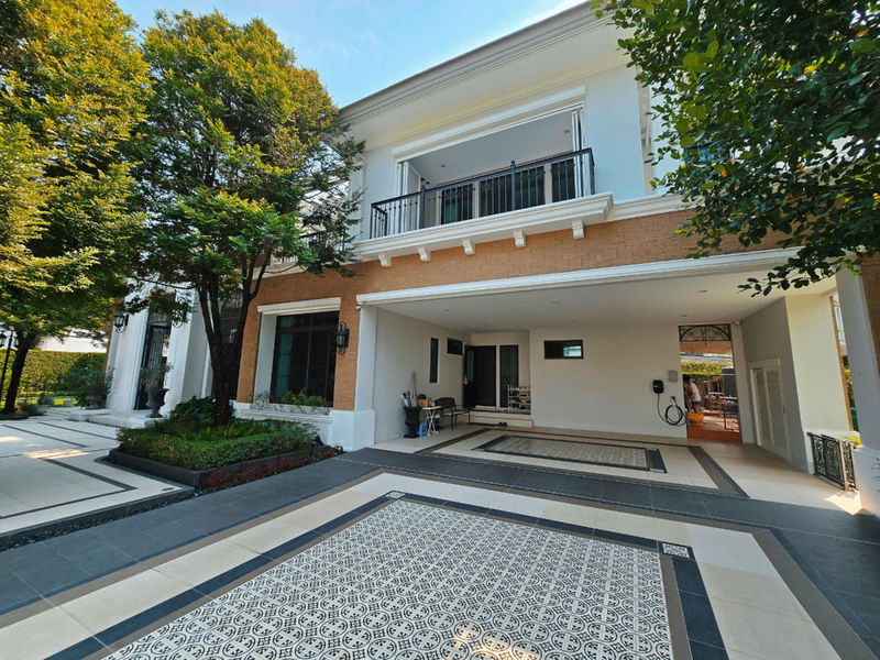 ขายบ้านเดี่ยว : ขายบ้านเดี่ยวหลังมุม โครงการลดาวัลย์ ราชพฤกษ์-ปิ่นเกล้า 542 ตร.ม. ติดถนนราชพฤกษ์ ใกล้ the circle และตลาด food villa