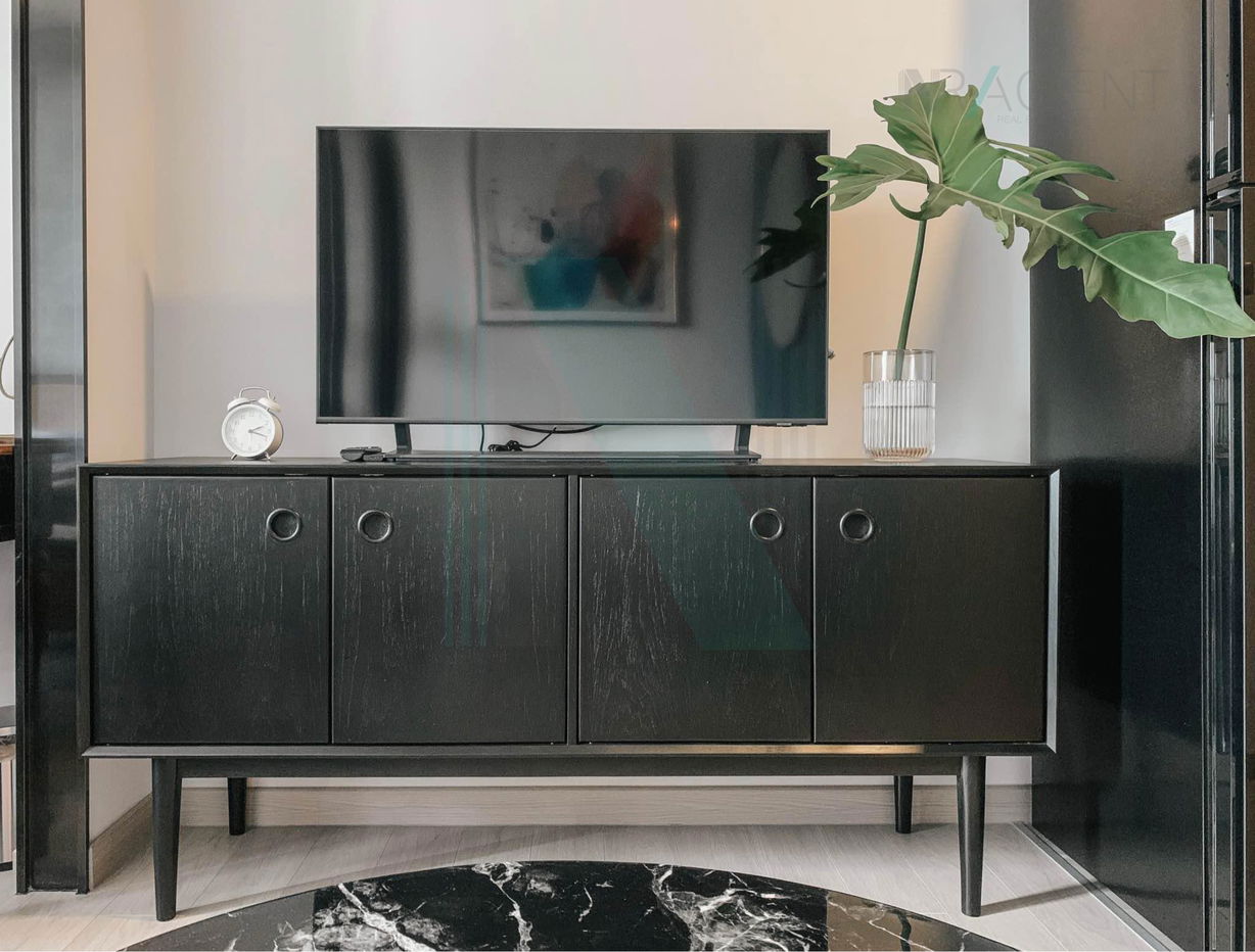 รูป ให้เช่าคอนโด วันไนน์ไฟว์ อโศก-พระราม 9 อาคาร A ชั้น 33 1 ห้องนอน ขนาด 27 ตรม ใกล้ เซ็นทรัล พระราม 9 - รูปที่ 7/8