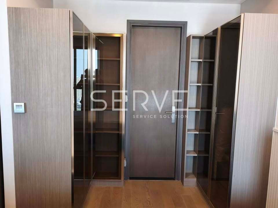 รูป 🔥28K/Mo ห้อง1นอน ชั้นสูงสุดๆ50+ วิวดีมาก ห้องแต่งสวย เฟอร์จัดเต็ม พร้อมอยู่ คอนโดทำเลดี ใกล้ MRT สามย่าน,ม.จุฬา  @ Ashton Chula Silom - รูปที่ 3/8