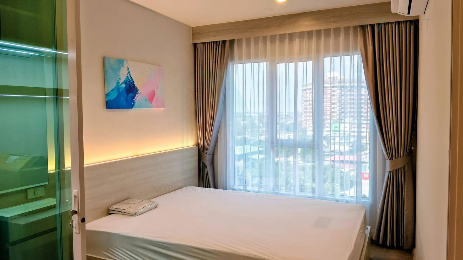 รูป 🚩 ให้เช่าคอนโด รีเจ้นท์ โฮม บางนา อาคาร B ชั้น 8 1 ห้องนอน ขนาด 28 ตรม ใกล้ BTS บางนา - รูปที่ 2/8