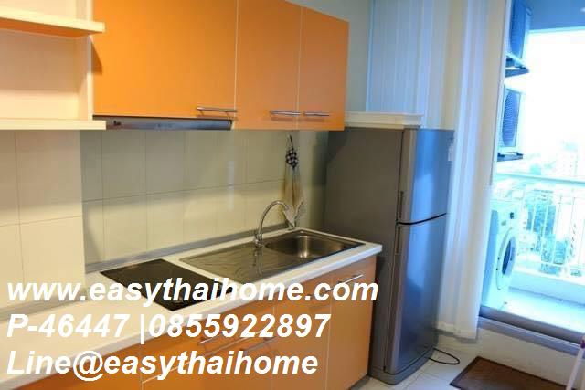 รูป P-46447 วิวเมืองสวย! 1 ห้องนอน ไลฟ์ แอท รัชดา-ห้วยขวาง ใกล้ MRT ห้วยขวาง 17,000 บาท | Line Id @easythaihome | 085-592-2897 - รูปที่ 7/21