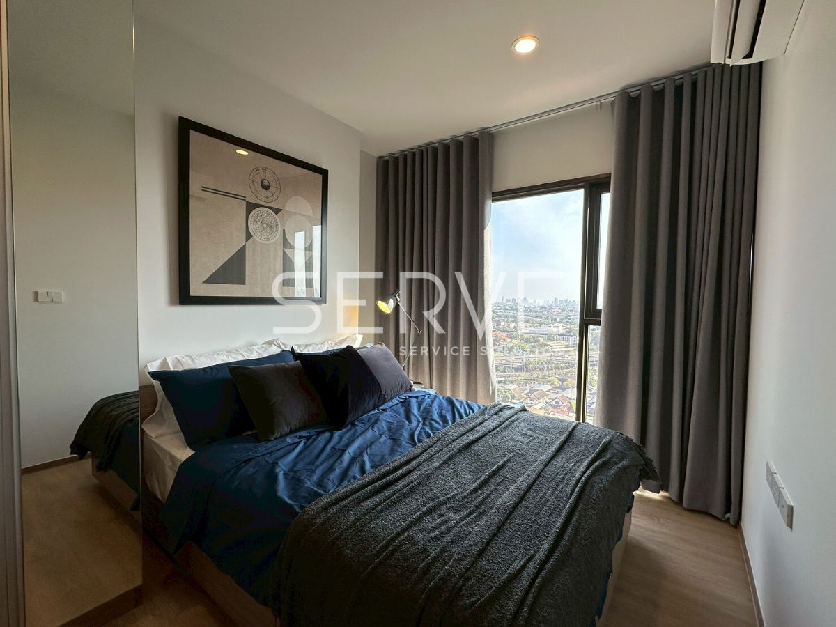 รูป 🔥13K/Mo ห้อง1นอน ใหม่มือ1 ชั้นสูง วิวดี แต่งสวย เฟอร์แน่น ส่วนกลางจัดเต็ม ทำเลดีมาก อยู่บนถนนประดิษฐ์มนูธรรม ใกล้ Central East Ville @ Noble Create - รูปที่ 5/6