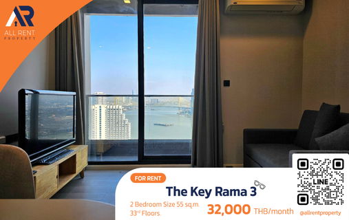 รูปภาพ ให้เช่าด่วน 🔥 The Key Rama 3 | ห้องสูง วิวสวย | 2 ห้องนอน | ใกล้เทอร์มินอลพระราม 3 เพียง 150 เมตร |