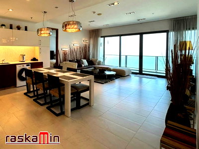 Condos for rent : KT0209📲LineID @556ryccg🏖️2Bedroom 103sqm Tower B Floor22🌊Sea view Fully furnished🦀Northpoint Pattaya Wongamat Beach