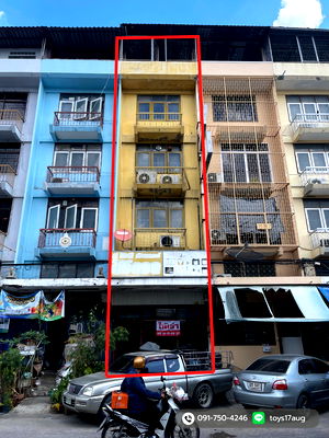 เช่าอาคารพาณิชย์ กรุงเทพมหานคร : ให้เช่าอาคารพาณิชย์ 4.5 ชั้น อุดมสุข ซอย 5 (สุขุมวิท 102/2) ใกล้ BTS อุดมสุข เหมาะทำ Home office/สำนักงาน/พักอาศัย 