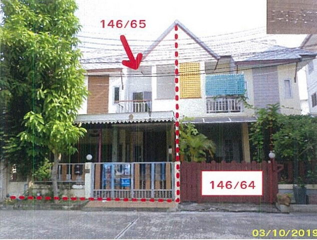 รูป K00750 ขายทาวน์เฮาส์ 146/65 หมู่บ้านเดอะธนาซิตี้โฮม หัวหิน ตำบลหนองแก อำเภอหัวหิน ประจวบคีรีขันธ์ - รูปที่ 3/8