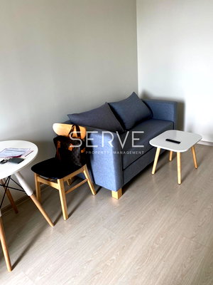 เช่าคอนโด เมืองทองธานี : 🔥10K/Mo 1นอน ห้องใหญ่ ครัวปิด แต่งสวย วิวดี เฟอร์จัดเต็มมาก พร้อมอยู่ คอนโดทำเลดี เดินเพียง 20ก้าว ถึง MRT ศรีรัช  @ Nue Noble Chaengwattana 