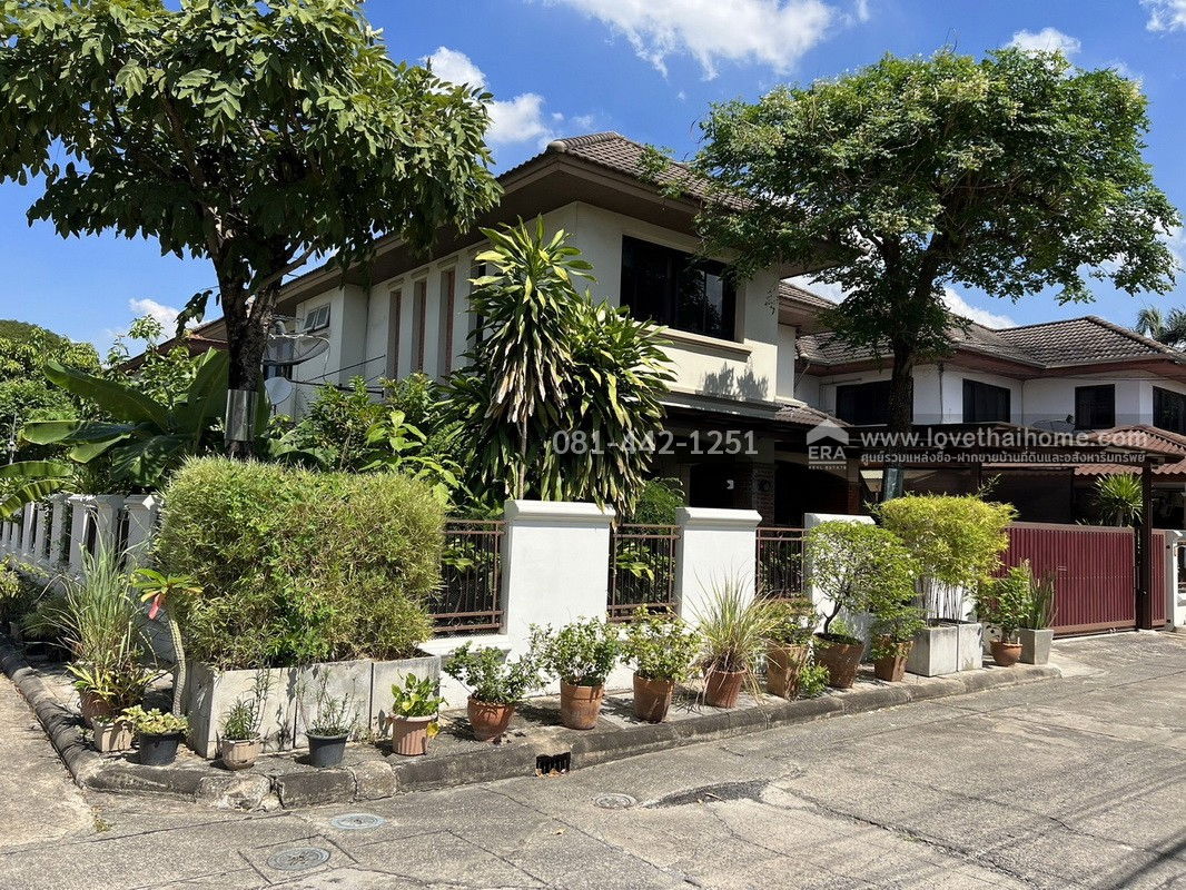 รูป ขายบ้านเดี่ยว2ชั้นถนนแจ้งวัฒนะ-ปากเกร็ด15 หมู่บ้านสายลม พื้นที่ 80 ตรว. บ้านมุม ขายเพียง 13.5 ล้านบาท ทำเลรถไฟฟ้าสายสีชมพู สถานีเลี่ยงเมืองปากเกร็ด  - รูปที่ 8/8