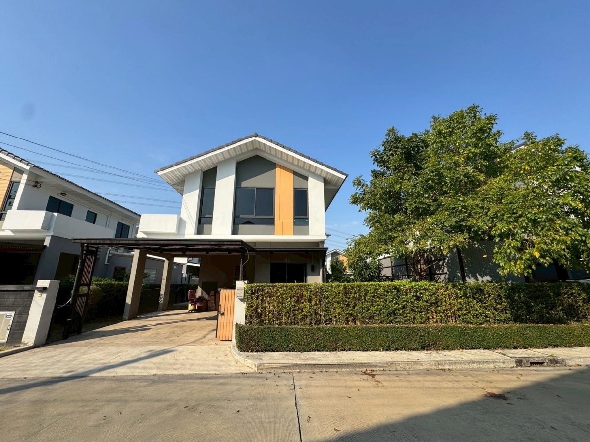 รูป ขายบ้านเดี่ยว เพอร์เฟค พาร์ค กรุงเทพกรีฑา–รามคำแหง 3ห้องนอน 2ห้องน้ำ + 1ห้องทำงาน เพียง 15นาทีถึงสนามบิน ใกล้มอเตอร์เวย์ - รูปที่ 2/22