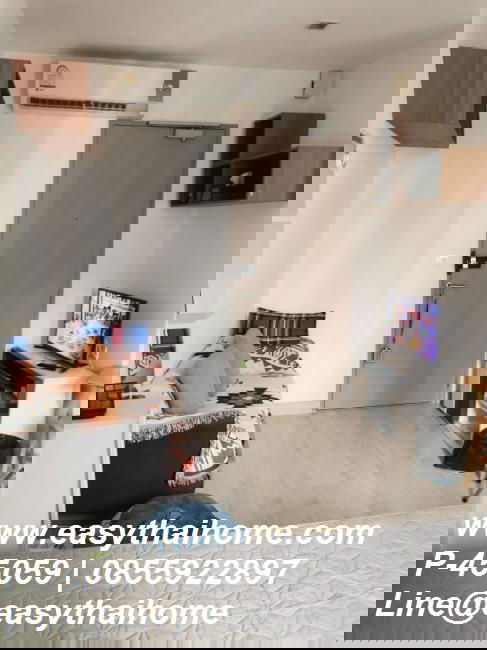 รูป P-45059 คอนโดหรู ไอดีโอ โมบิ สุขุมวิท ใจกลางสุขุมวิท! 5 นาที MRT พร้อมเฟอร์ฯครบครัน 13,000 บาท | Line Id @easythaihome | 085-592-2897 - รูปที่ 3/8