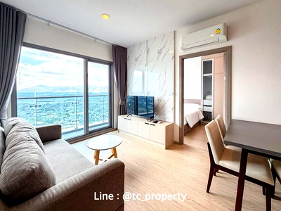 คอนโดให้เช่า : ให้เช่า คอนโดเดอะซิมโฟนี่ ติดทะเลบางแสน 2 ห้องนอน 25,000/เดือน