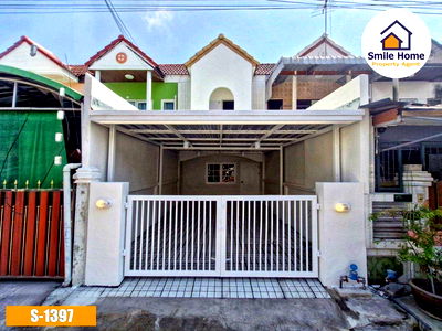 ทาวน์โฮม ถนนแพรกษา  : ทรัพย์มงคล2 แพรกษา ซอยสุดใจ รีโนเวทใหม่พร้อมเข้าอยู่