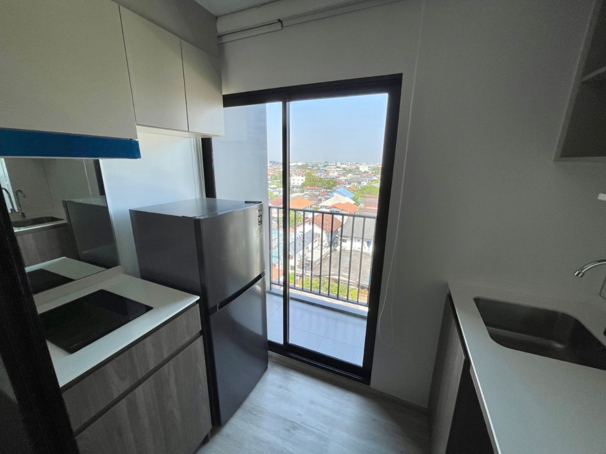 รูป Nue Core Khu Khot BTS คูคต ห้องใหม่แกะกล่อง 1ห้องนอน วิวไม่บล็อค พร้อมเครื่องซักผ้า พร้อมอยู่  - รูปที่ 9/9