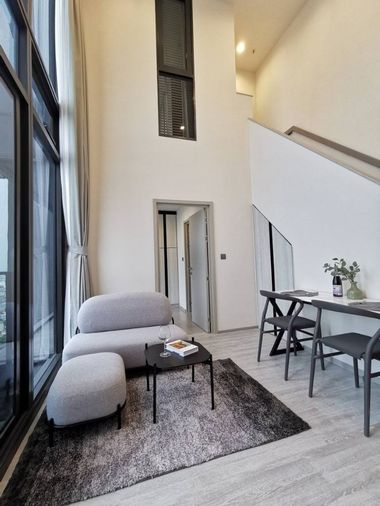 🌿ให้เช่า The LINE Sukhumvit 101  Duplex ห้องมุม เพดานสูง 5.5 เมตร ใกล้ BTS ปุณณวิถี✨