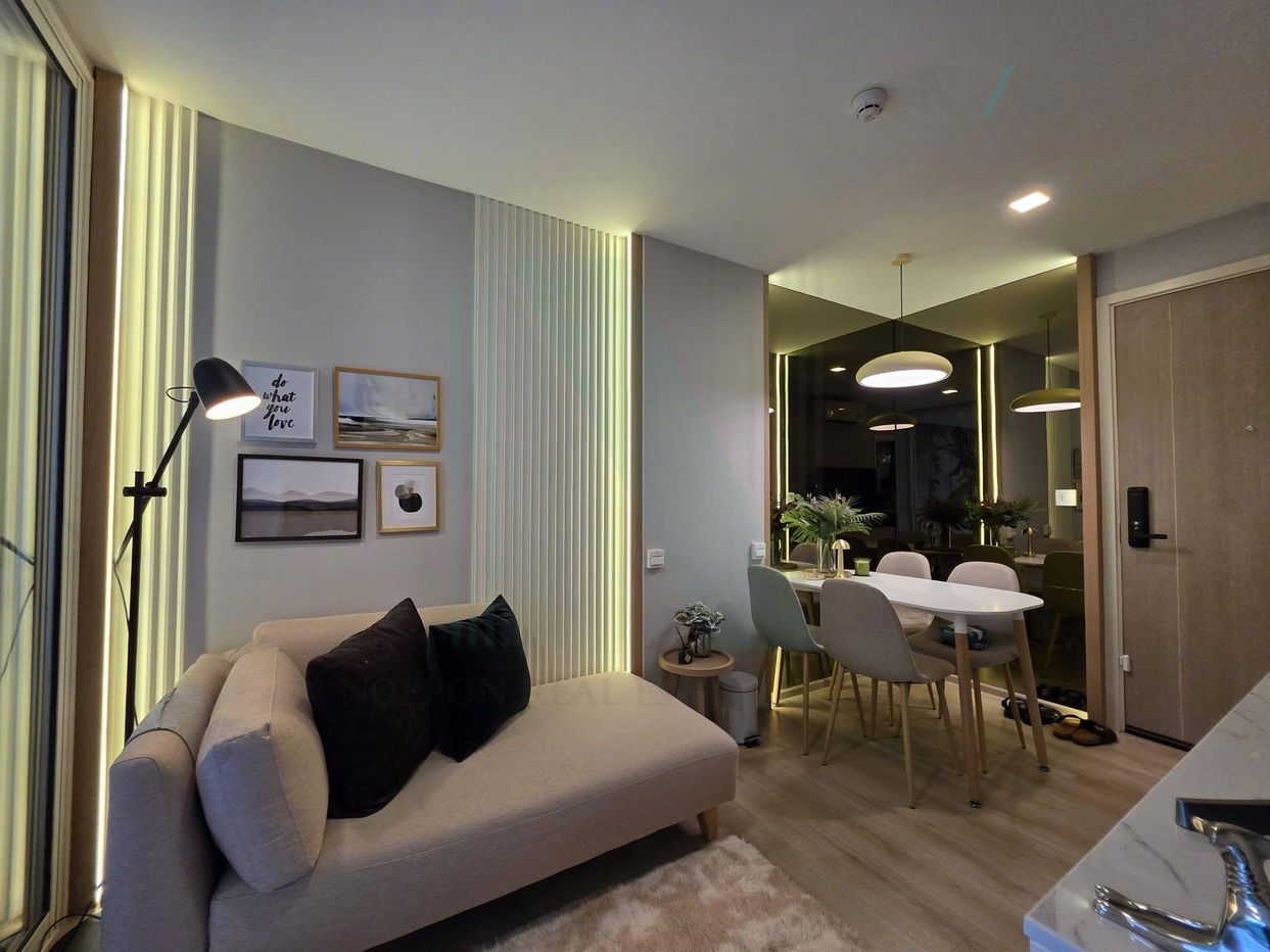 รูป ให้เช่าคอนโด แชมเบอร์ส อ่อนนุช สเตชั่น อาคาร 1 ชั้น 1 1 ห้องนอน ขนาด 37 ตรม ใกล้ BTS อ่อนนุช - รูปที่ 2/8