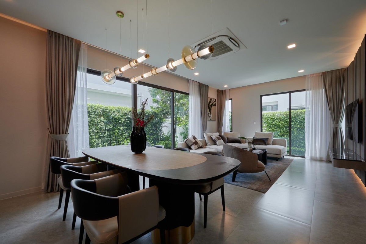 รูป ให้เช่าบ้านเดี่ยว 4 ห้องนอน มัณฑนา บางนา กม.15 - รูปที่ 3/11