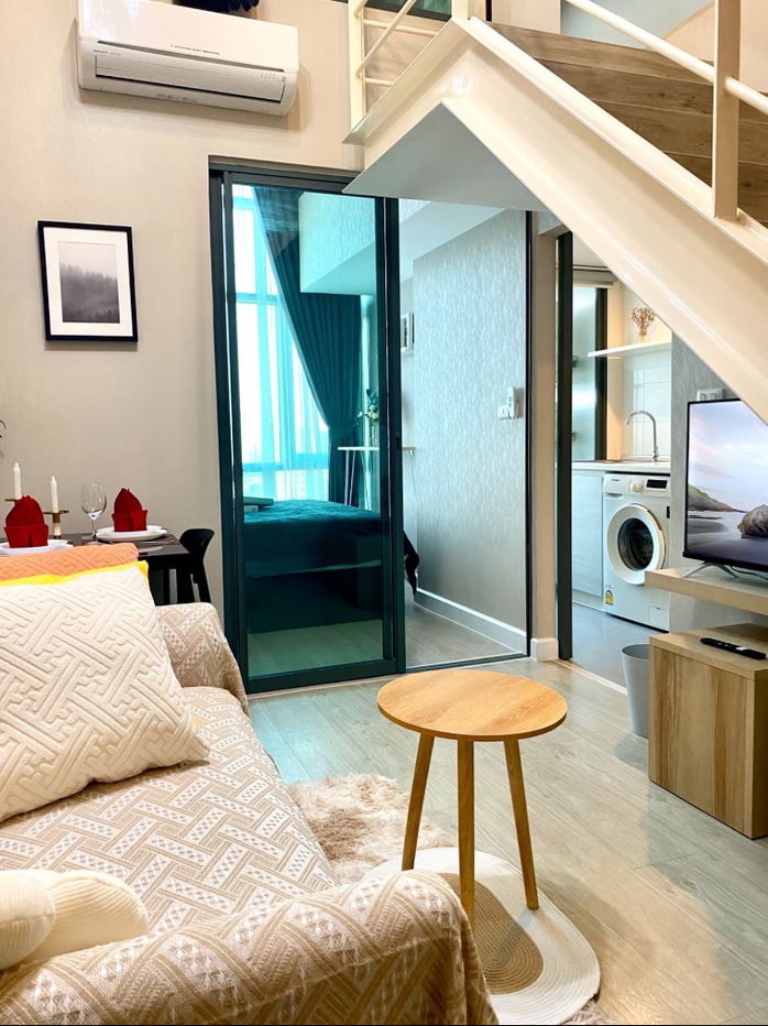 รูป 🌃เมโทรสกาย ประชาชื่น - ยูนิตดูเพล็กซ์ (2 ชั้น) Tower A ชั้น 20 ขนาด 40 ตรม.🌃 - รูปที่ 9/11