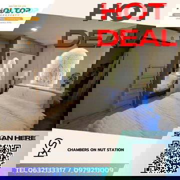 #Z4566💥 100269 🔥ให้เช่าคอนโด CHAMBERS On Nut Station