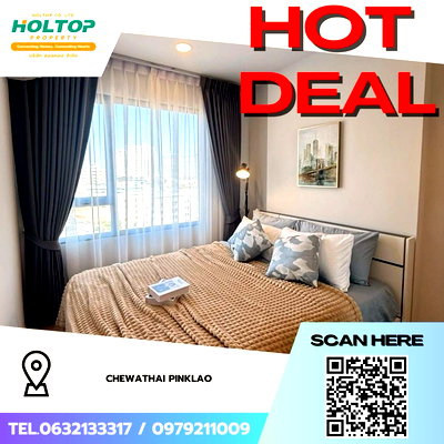 Condos for rent : #Z4559💥 100269 🔥 Condo for Rent: Chewathai Pinklao