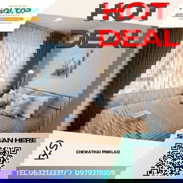 #Z4559💥 100269 🔥ให้เช่าคอนโด Chewathai Pinklao