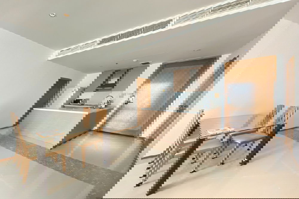 รูป 🔥 สำหรับเช่า !! วิวเมือง, ชั้นสูง 19++, ห้องอยู่ทางทิศตะวันออก !! 🔥 Code C20221201785...The Empire Place, 2 นอน, 2 น้ำ, แต่งครบ, พร้อมเข้าอยู่📣📣 - รูปที่ 5/11