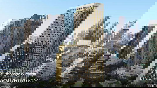 ขายคอนโด 2 ห้องนอน 2 ห้องน้ำ ห้องมุมชั้นสูงวิวสวย The Embassy Wireless รหัสทรัพย์ 00160555