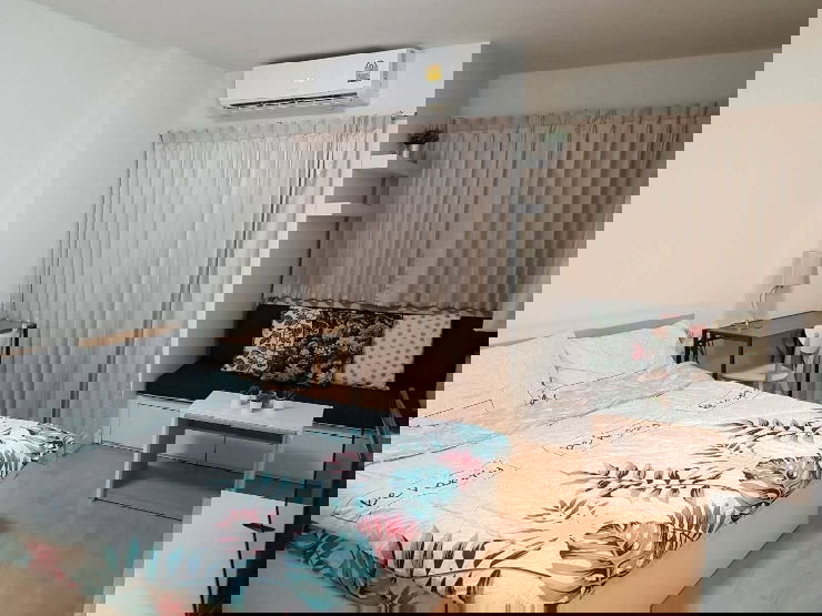 รูป คอนโดใกล้ BTS อ่อนนุช My Condo สุขุมวิท 81 ห้องว่างพร้อมเข้าอยู่เฟอร์นิเจอร์ครบ - รูปที่ 2/4