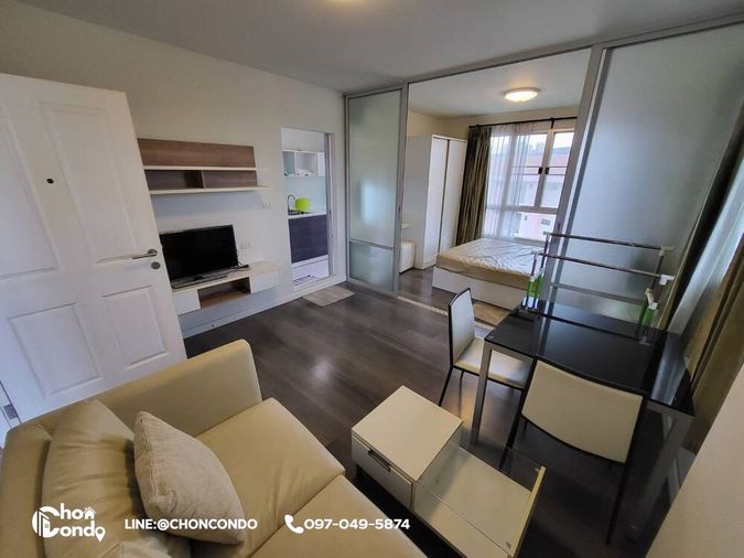 DCondo ดีคอนโด ชั้น6 ตึกA  --------------- ห้องมุม --------------------Tel 097-049-5874 (Line: @choncondo มี@ด้วย)
