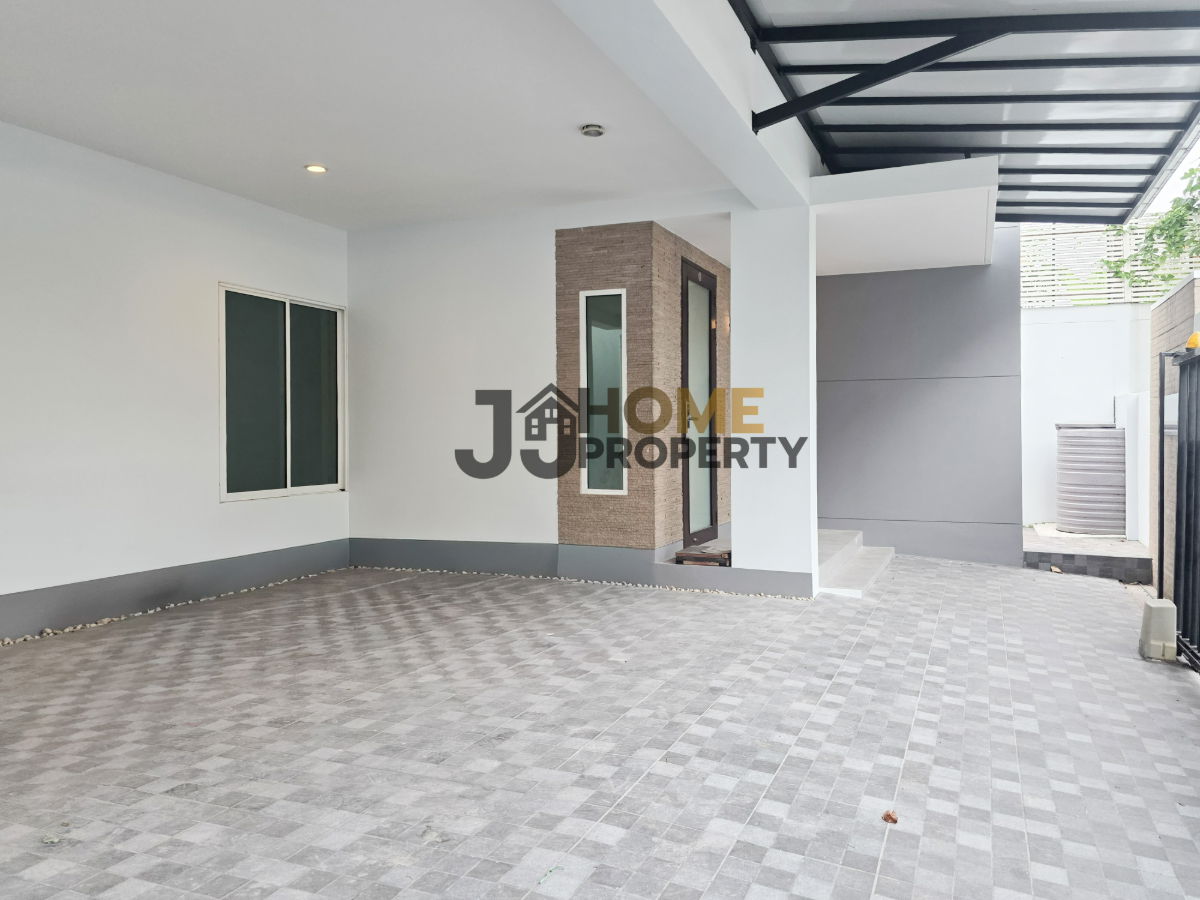 รูป บ้านเดี่ยว 3 ชั้น สไตล์โมเดิร์น สายไฟโครงการลงดิน ใกล้เดอะไนน์และ ABAC 🏠 - รูปที่ 6/40