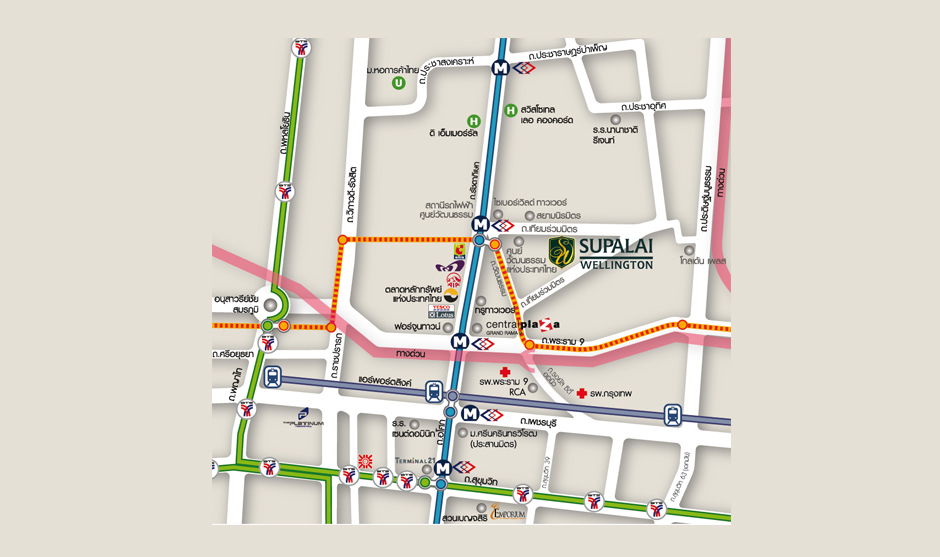 รูป 4218♚ขายคอนโด 1 ห้องนอน♙ศุภาลัย เวลลิงตัน 1♜MRTศูนย์วัฒนธรรม∞099-5919653,065-9423251🜲Line@sureresidence - รูปที่ 7/15