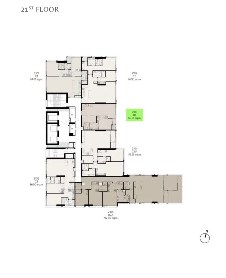 picture 1-BR 60 Sqm ROMM CONVENT Condo Near BTS Sala Daeng (400m) (ID 2631453) - 8/10