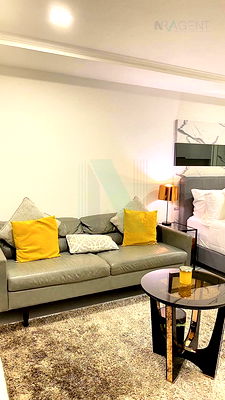 คอนโดให้เช่า : ให้เช่าคอนโด เดอะ เทรนดี้ คอนโดมิเนียม อาคาร 1 ชั้น 11 1 ห้องนอน ขนาด 35.00 ตรม ใกล้ BTS สถานีนานา