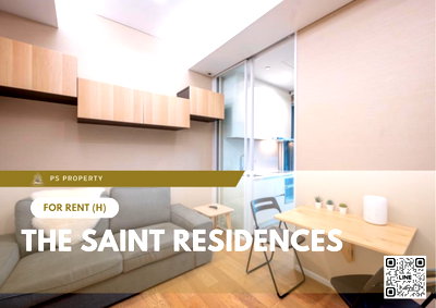 Condos for rent : For Rent ✨ The Saint Residences ✨ Fully furnished with appliances, near BTS Ha Yaek Ladprao.