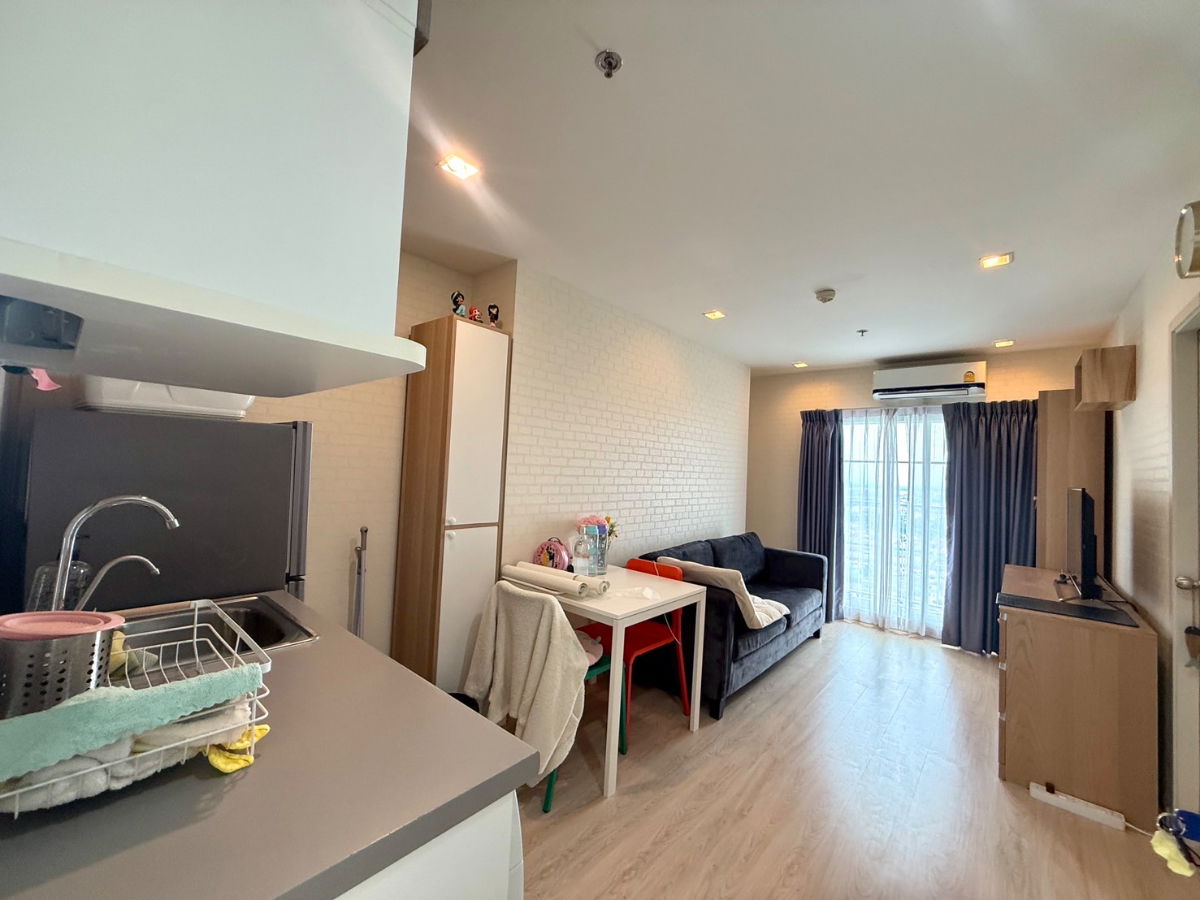 รูป ให้เช่า‼️คาซ่า คอนโด @MRT สามแยกบางใหญ่ 1 นอน 1 น้ำ ขนาด 34 ตรม. ชั้น 18 ‼️ ค่าเช่ารวมค่าส่วนกลางเรียบร้อยแล้ว‼️และเครื่องใช้ไฟฟ้าอื่นๆตามภาพ - รูปที่ 3/18