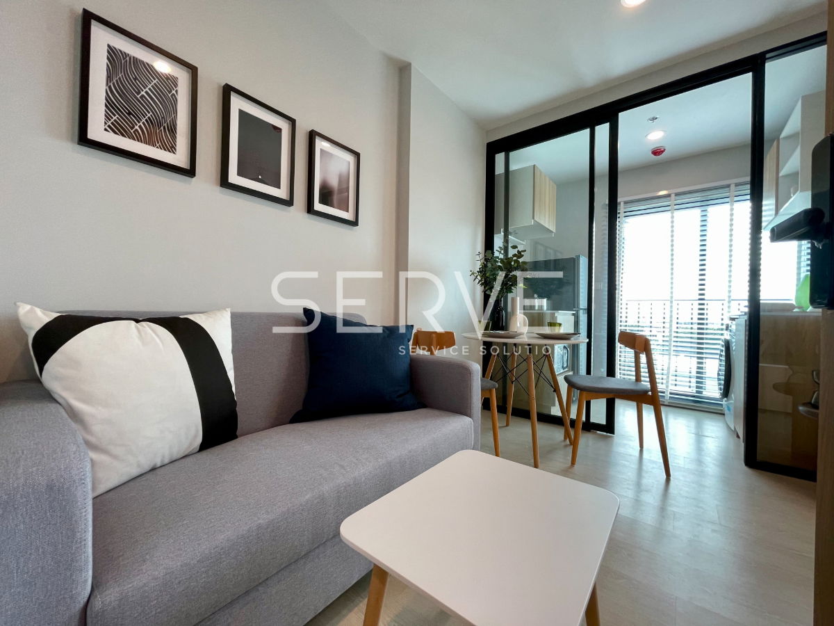 รูป 🔥ฟรี ค่าเช่า 1 เดือน+ฟรี แม่บ้าน🔥1 นอน แต่งสวยๆ คอนโดใหม่ ใกล้ BTS แยก คปอ. และรฟฟ สายสีแดง ดอนเมือง ที่ Nue Connex Condo Don Mueang / ให้เช่าคอนโด - รูปที่ 3/7