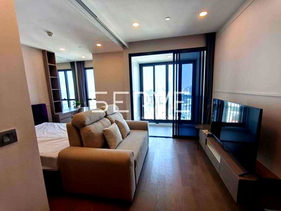 Condos for rent : 1 Bed Super High Fl. 50+ City View Fully furnished Good Location Close To MRT Sam Yan @  Ashton Chula Silom