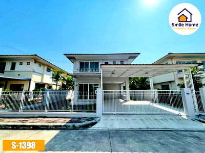 บ้านเดี่ยว นิคมอุตสาหกรรมบางปู : ขายบ้านศุภาลัย แพรกษา สมุทรปราการ  รีโนเวทใหม่พร้อมอยู่