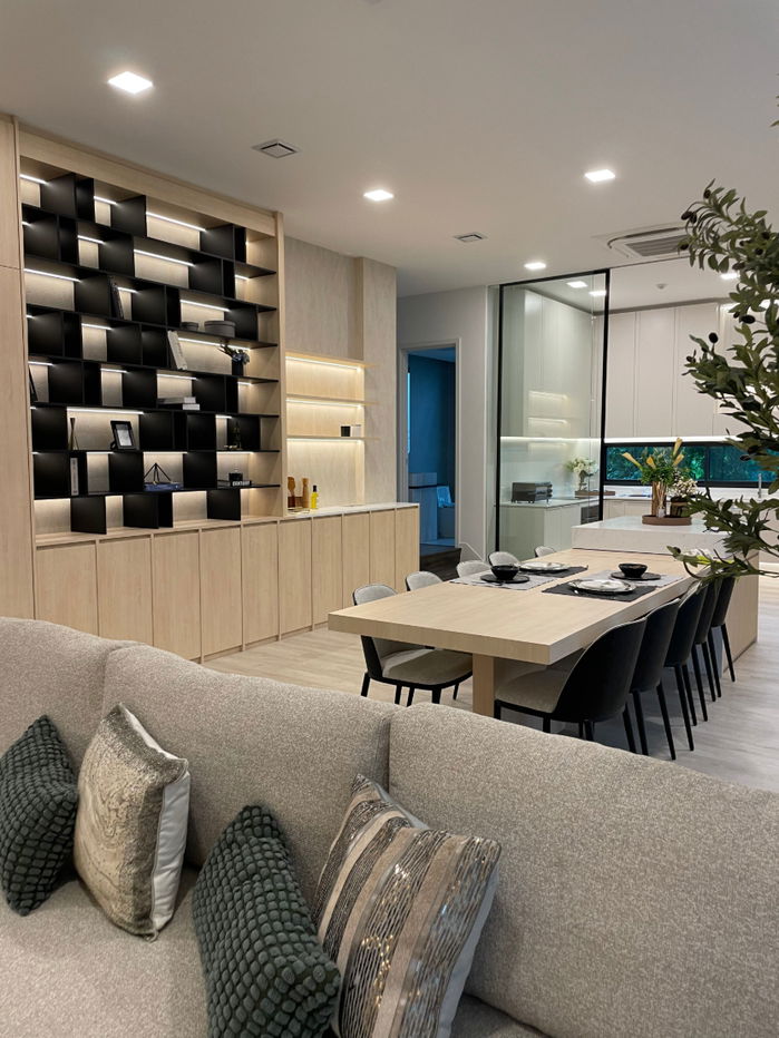 รูป H 959 ให้เช่า บ้านเดี่ยว 3 ชั้น พร้อมลิฟต์ส่วนตัว โครงการ VIVE กรุงเทพกรีฑา (VIVE Phase 2) เฟอร์นิเจอร์ครบ ทำเลเยี่ยมติดโรงเรียนนานาชาติเวลลิงตัน - รูปที่ 9/24